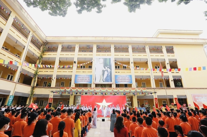 Ấn tượng đẹp của buổi Lễ khai giảng năm học mới 2022-2023 ở trường THCS Nguyễn Trãi