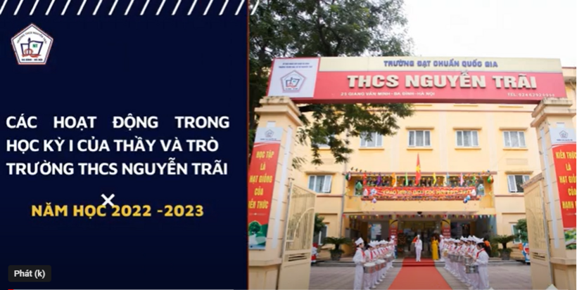 Video Sơ kết học kì I năm học 2022-2023