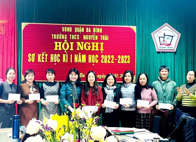 Sơ kết học kì I năm học 2022-2023 của hội đồng sư phạm nhà trường