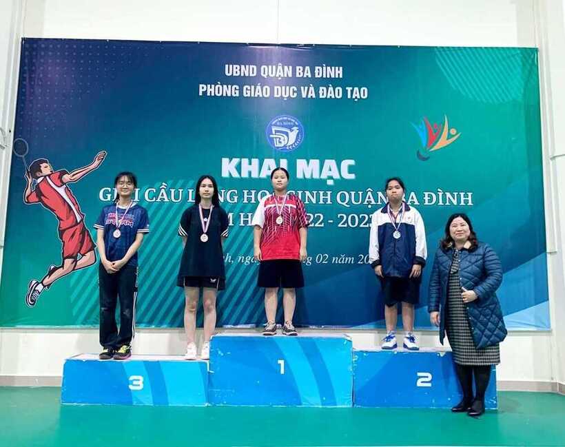 Tin vui tại Giải Thể thao học sinh THCS quận Ba Đình