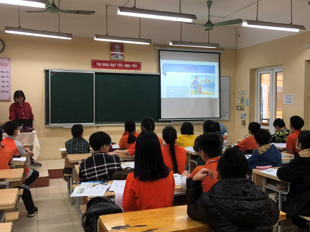 Trường THCS Nguyễn Trãi nâng cao chất lượng dạy học ngay từ những tuần học đầu tiên của học kì II năm học 2022-2023