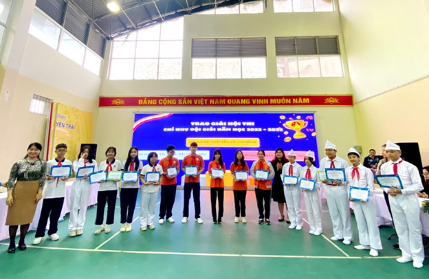 Hội thi Chỉ huy Đội giỏi năm học 2022-2023 ở trường THCS Nguyễn Trãi