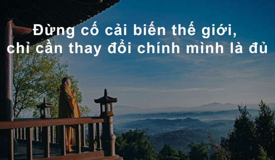 Đừng thay đổi thế giới