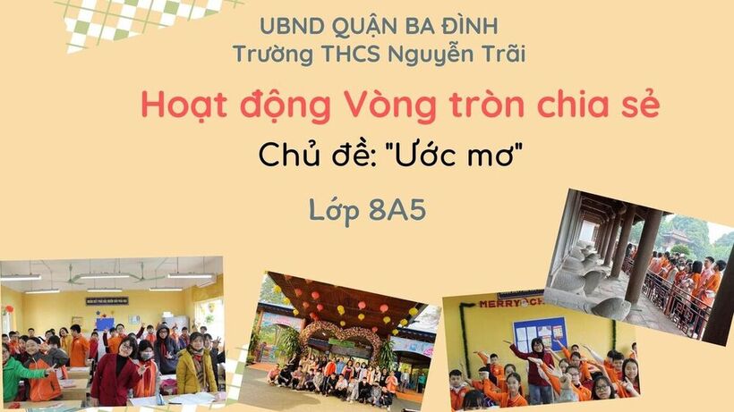 Thúc đẩy sự sẻ chia và gắn kết thông qua hoạt động “Vòng tròn chia sẻ - nuôi dưỡng ước mơ”