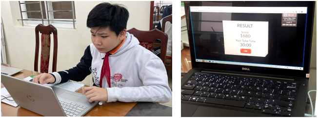 Học sinh trường THCS nguyễn trãi tham gia cuộc thi IOE cấp thành phố năm học 2022-2023