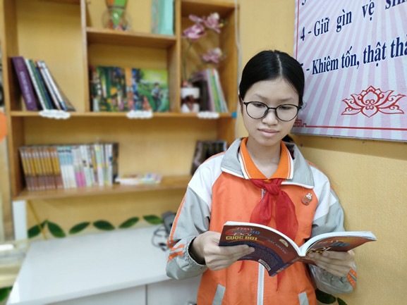 Tấm gương học sinh tiêu biểu học tập và làm theo lời Bác ở trường THCS Nguyễn Trãi