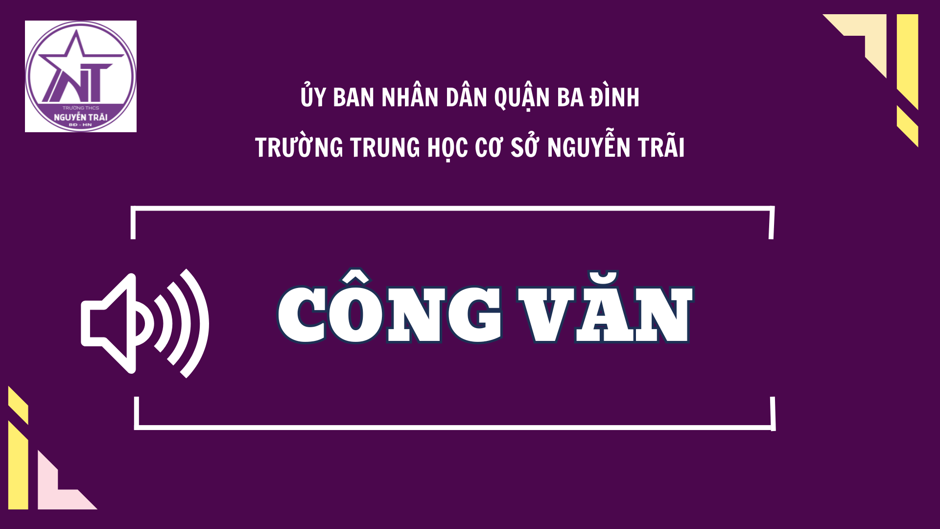 Công văn về việc Nâng cao hiệu quả quản lý việc sử dụng điện thoại di động và các thiết bị thu, phát sóng trong nhà trường