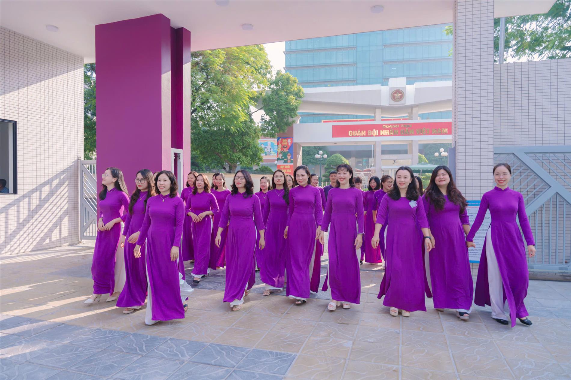 Trường THCS Nguyễn Trãi Hưởng ứng “Tuần lễ áo dài Việt Nam" năm 2024