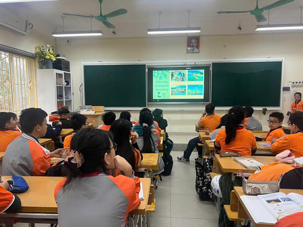 Lớp 6A1 chúng em tham gia một hoạt động vô cùng đặc biệt và ý nghĩa