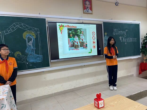 Ngày lễ Giáng Sinh ấm áp cùng 6A2