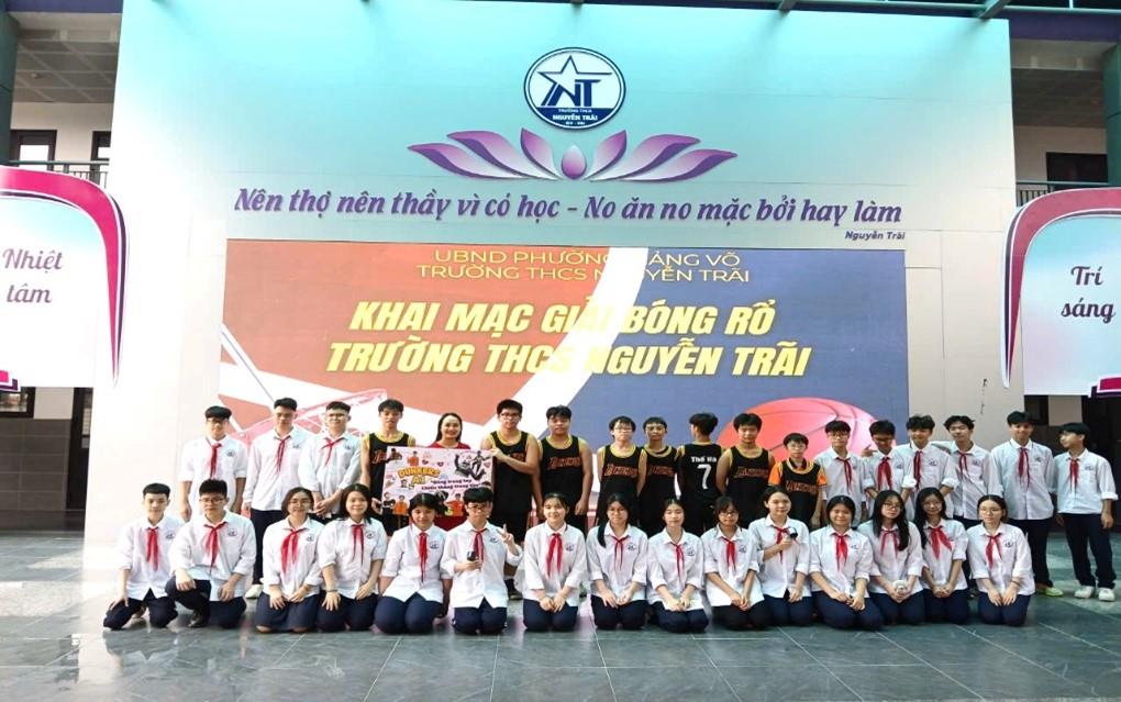 Trận đấu đầy mãn nhãn của tập thể 9A1