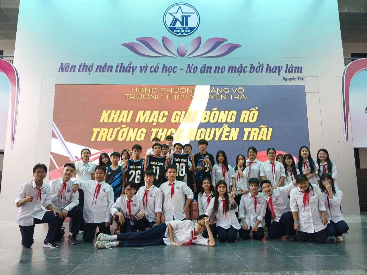 Chiến thắng thuyết phục của lớp 9A5 tại giải thi đấu bóng rổ