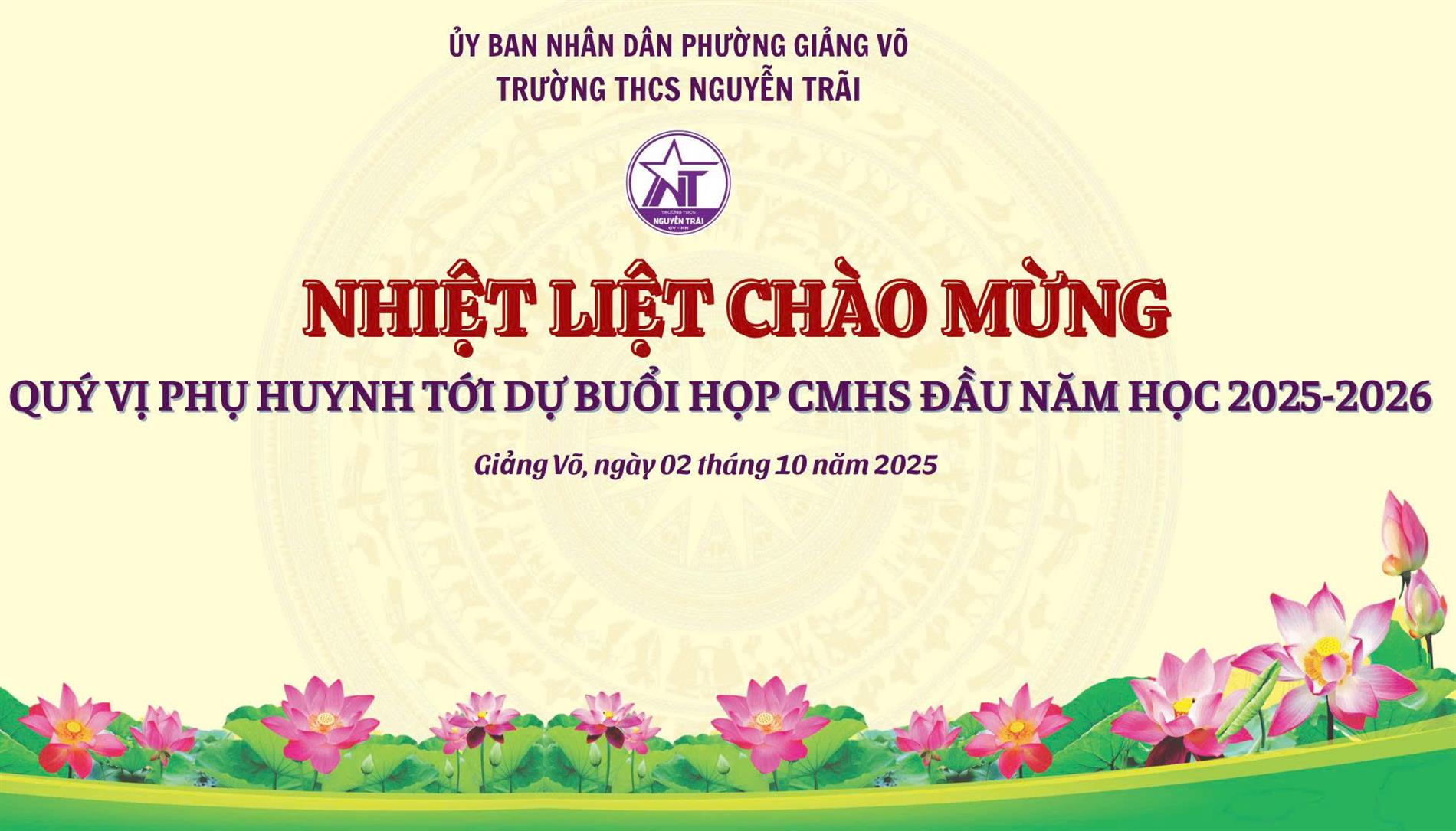 Họp phụ huynh học sinh đầu năm học 2025-2026: Kết nối, đồng hành hướng tới thành công