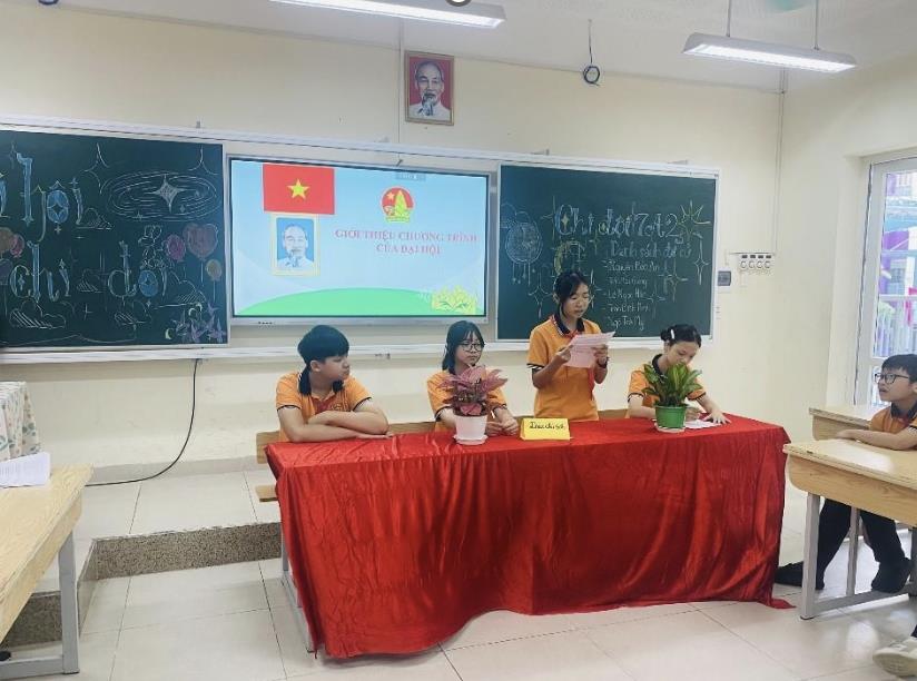 Đại hội chi đội lớp 7A2