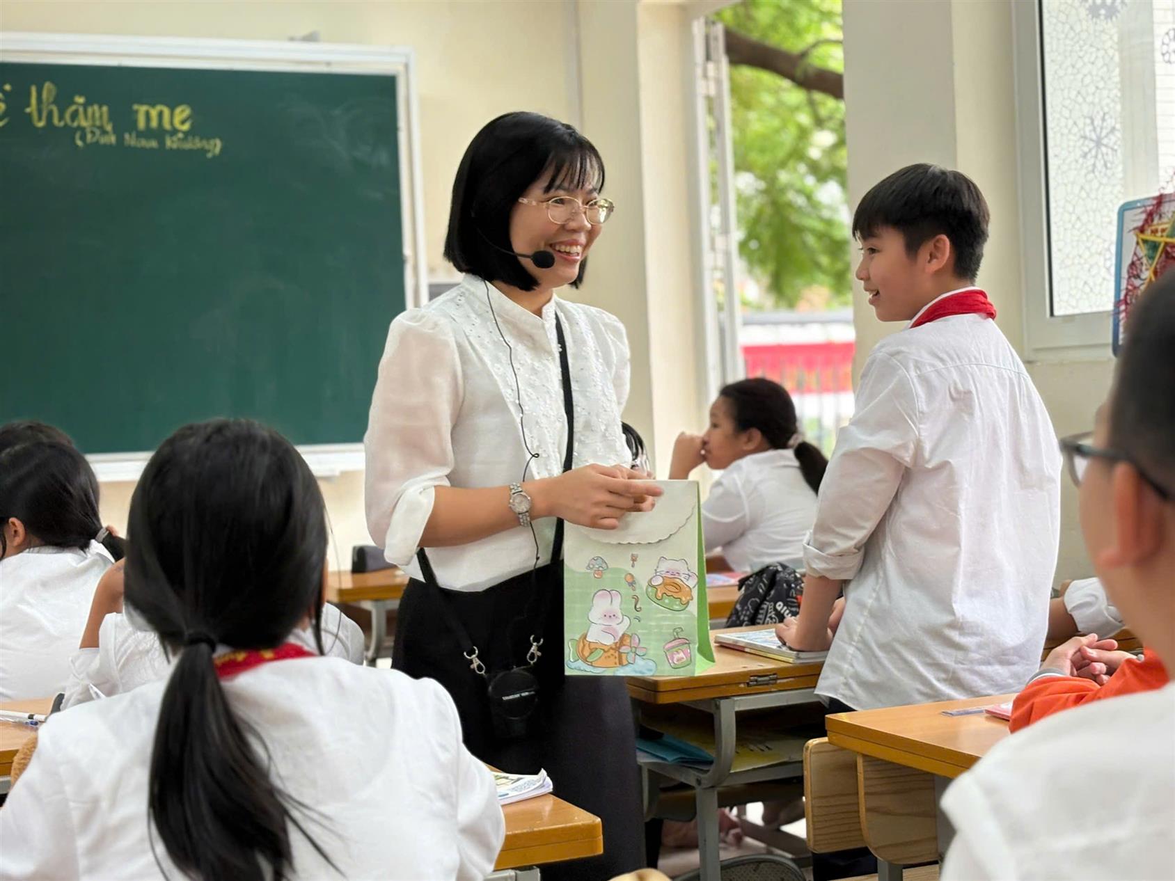 Ấn tượng sâu sắc qua các tiết hội giảng của các thầy cô trường THCS Nguyễn Trãi (phường Giảng Võ)