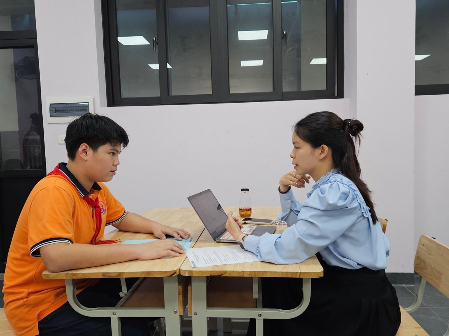 Học sinh trường THCS Nguyễn Trãi hoàn thành kiểm tra nói Tiếng anh cuối học kỳ I - Năm học 2025-2026