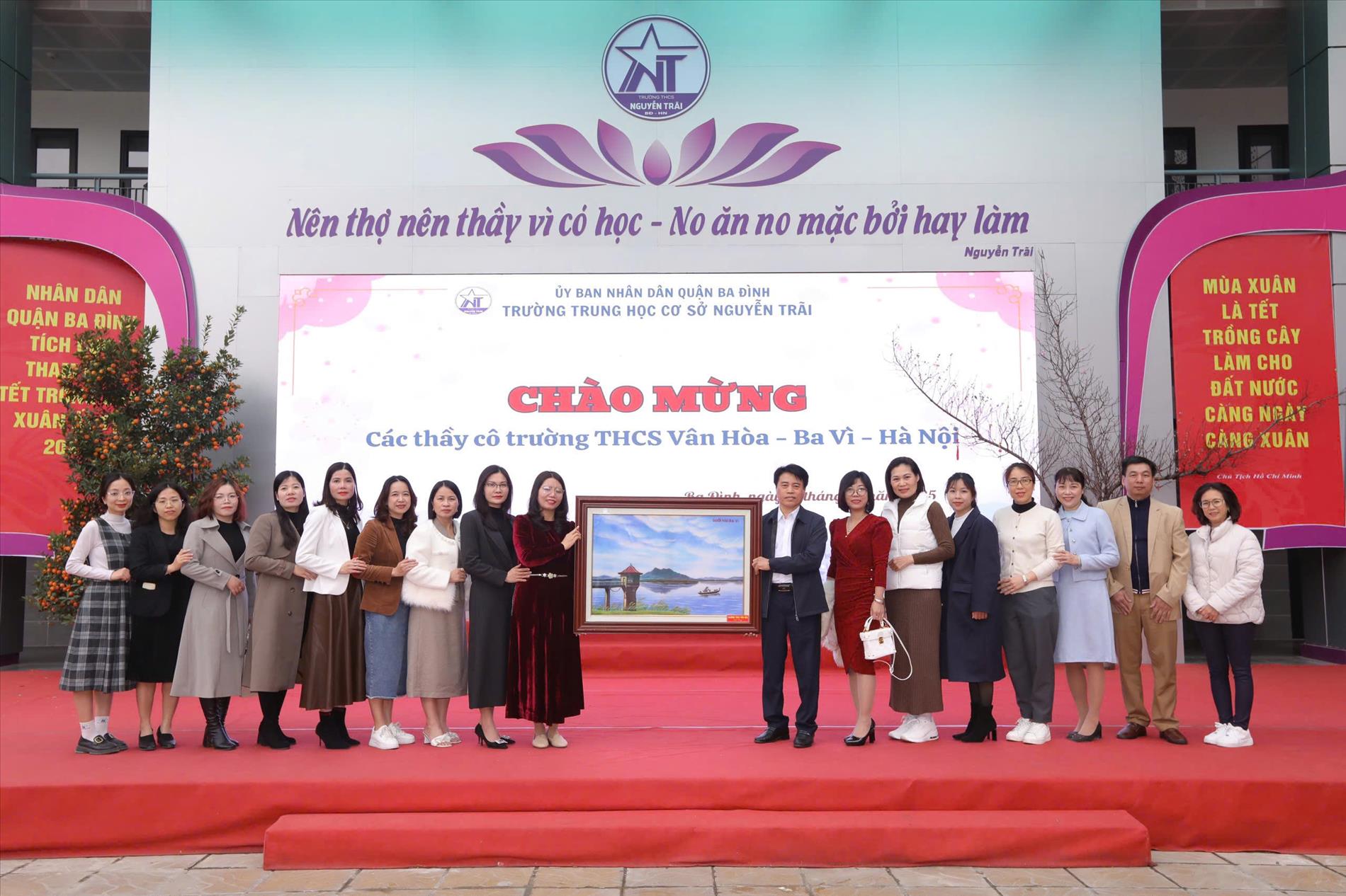 THCS Nguyễn Trãi (Ba Đình) và THCS Vân Hoà (Ba Vì) hưởng ứng phong trào “Nhà trường cùng chung tay phát triển, thầy cô cùng chia sẻ trách nhiệm” giai đoạn 2023-2025