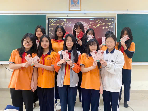 Buổi học đầu tiên của năm mới ở lớp chúng em 7A5