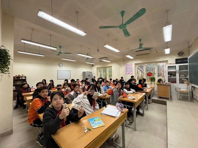 Tuần học đầu tiên của lớp 7A1 chúng em