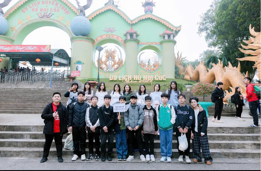 Chuyến đi tham quan tại Hồ Núi Cốc - Thái Nguyên của tập thể 8A2