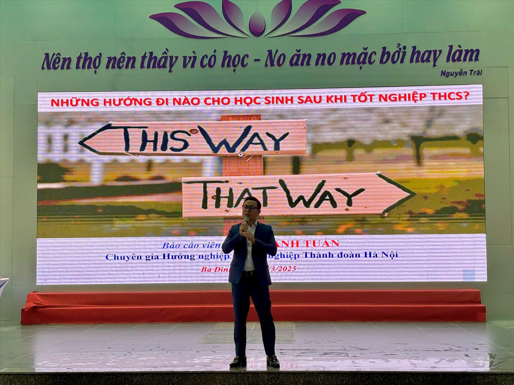 Tư vấn hướng nghiệp – Đồng hành cùng học sinh trên con đường phát triển