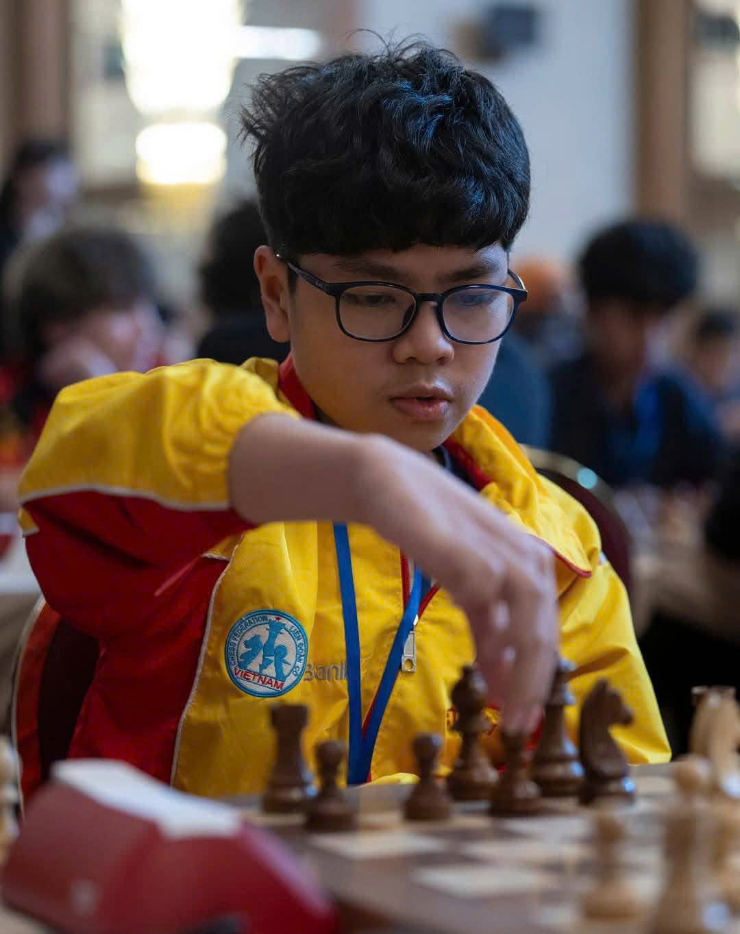Đầu Khương Duy – Niềm tự hào THCS Nguyễn Trãi (Ba Đình) bảo vệ thành công HCV thế giới môn cờ chớp U14