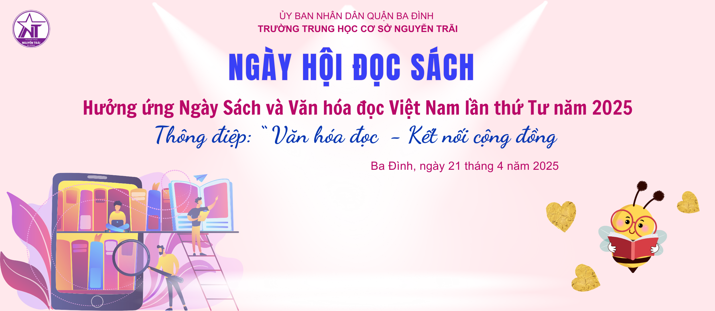 Gieo mầm yêu thương từ những trang sách, câu chuyện và tấm gương sáng