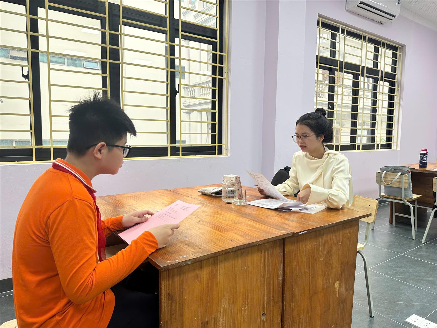 Giao tiếp tiếng Anh – Nền tảng cho tương lai: Học sinh khối 8 THCS Nguyễn Trãi tự tin thể hiện