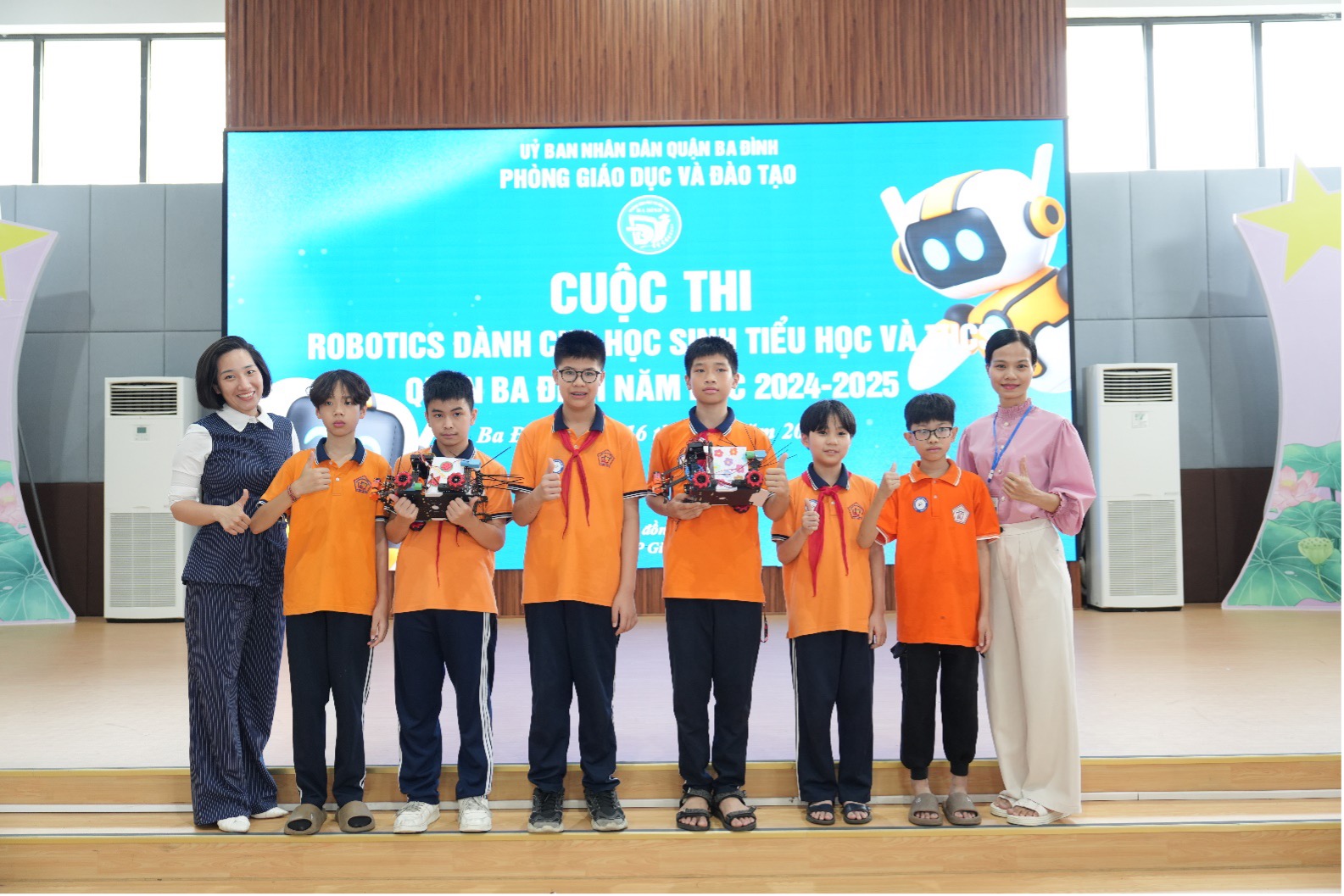 ĐỘI TUYỂN ROBOTICS TRƯỜNG THCS NGUYỄN TRÃI THAM GIA CUỘC THI CẤP QUẬN – GÓP PHẦN LAN TỎA THÔNG ĐIỆP BẢO VỆ MÔI TRƯỜNG BIỂN