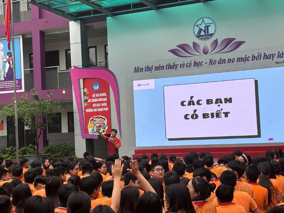 Hoạt động tuyên truyền phòng chống đuối nước cho học sinh tại trường THCS Nguyễn Trãi - Hoạt động thiết thực và ý nghĩa