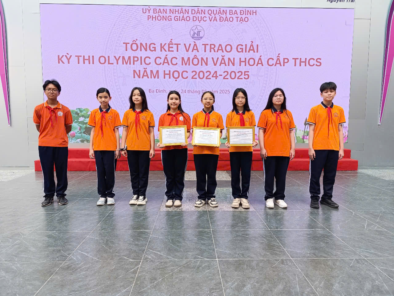 Ươm mầm tài năng: Tự hào về kết quả rực rỡ của các em học sinh Giỏi cấp Quận