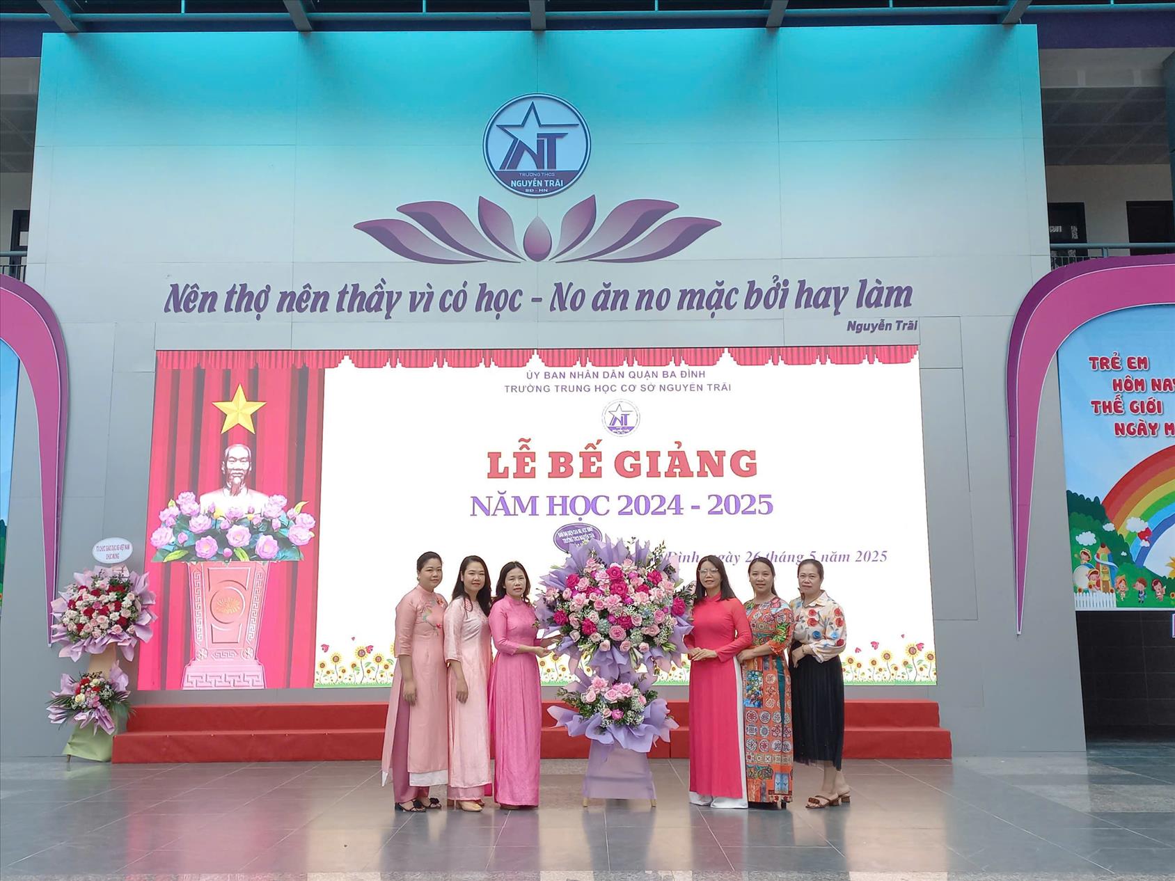 Trường THCS Nguyễn Trãi (Ba Đình): Hành trình năm học 2024–2025 in dấu ấn thành công rực rỡ