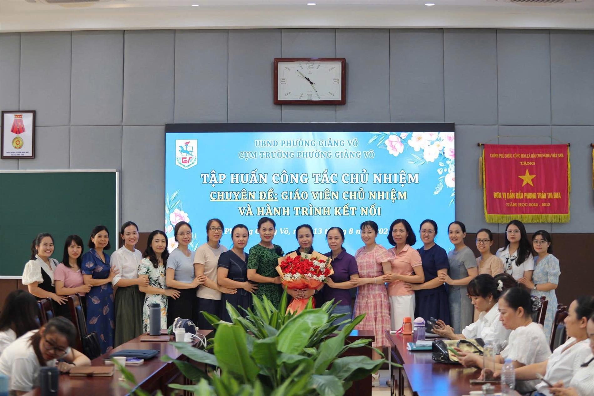 Tập huấn công tác giáo viên chủ nhiệm: Hành trình lan tỏa yêu thương và kết nối