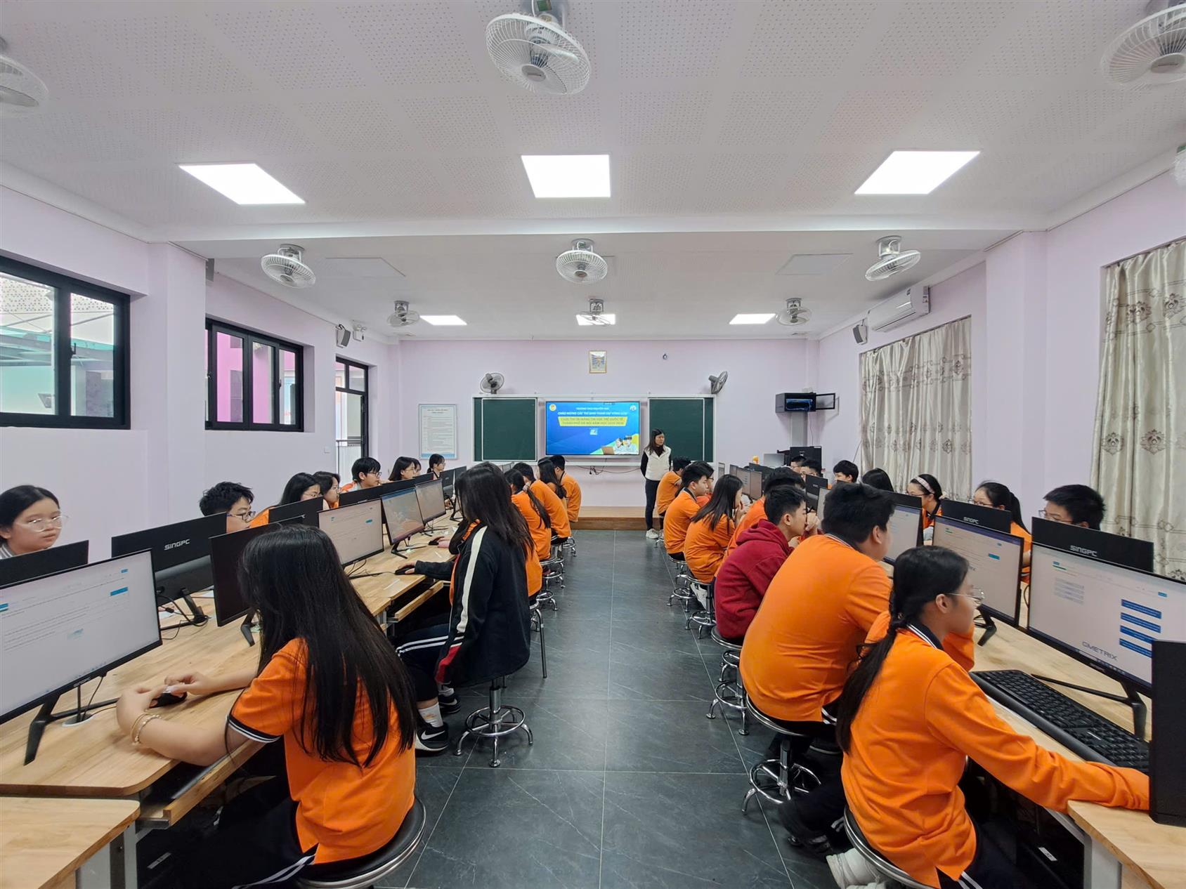 Trường THCS Nguyễn Trãi tổ chức vòng loại cuộc thi “Tài năng Tin học trẻ quốc tế” thành phố Hà Nội năm học 2025–2026