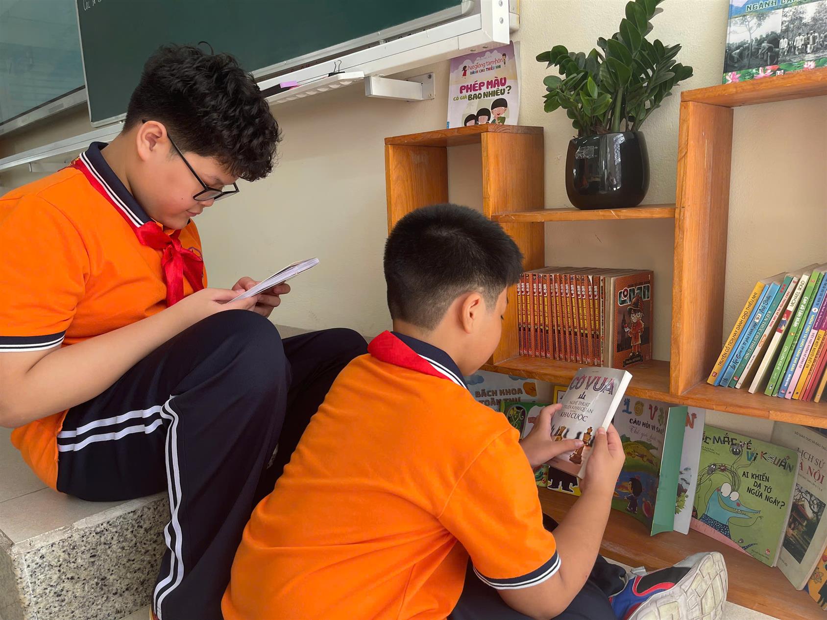 Phong trào đọc sách của lớp 6A3 – từ những trang sách đến những cảm xúc tuổi học trò