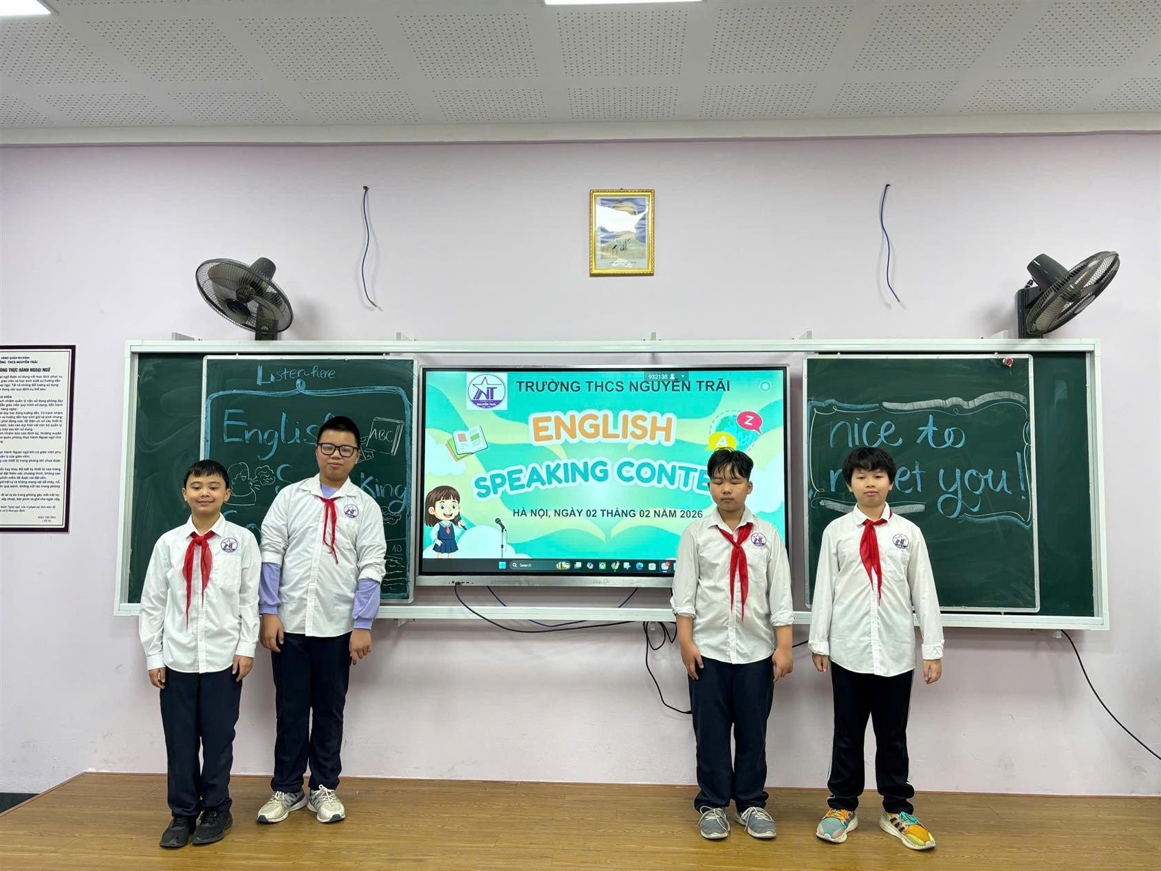English Speaking Contest – Sân chơi bổ ích cho học sinh tỏa sáng