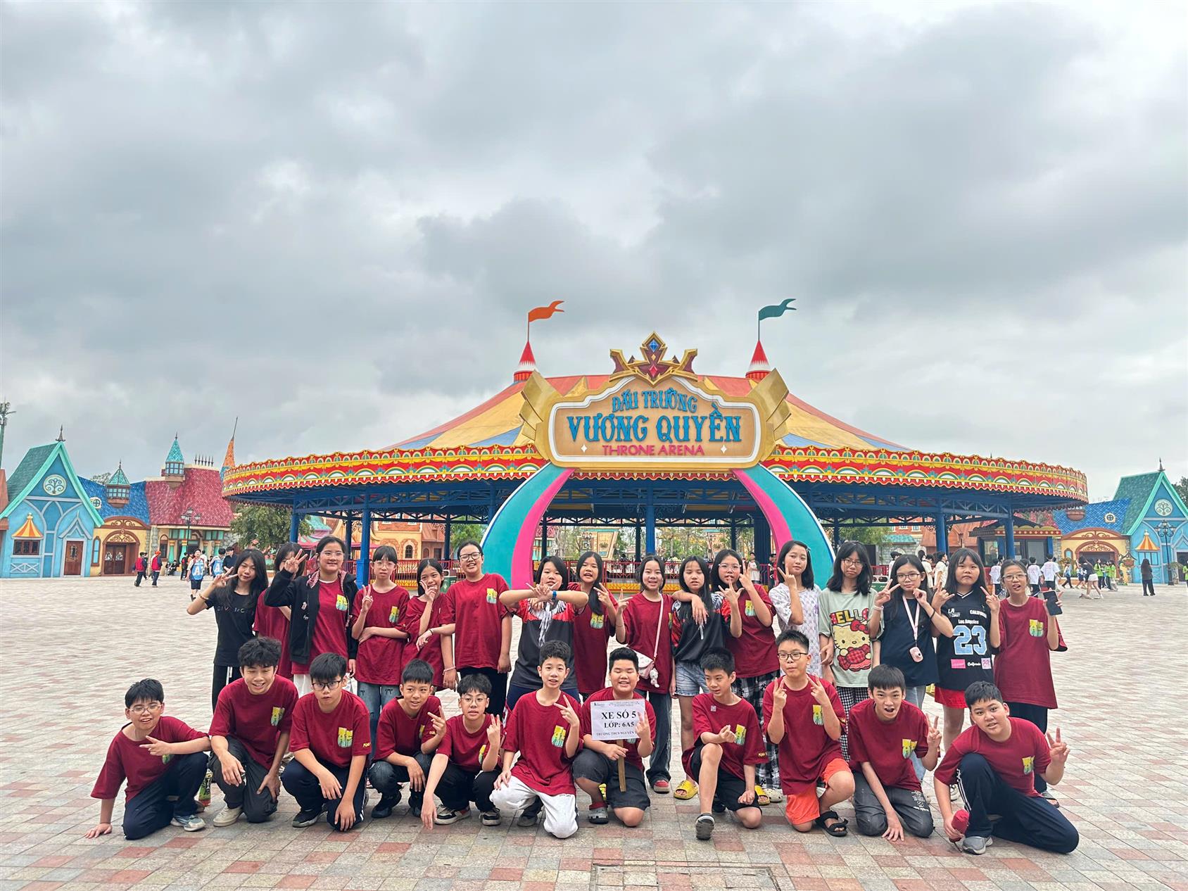 Hành trình trải nghiệm đáng nhớ của học sinh lớp 6A5 Tại vinwonders Vũ Yên