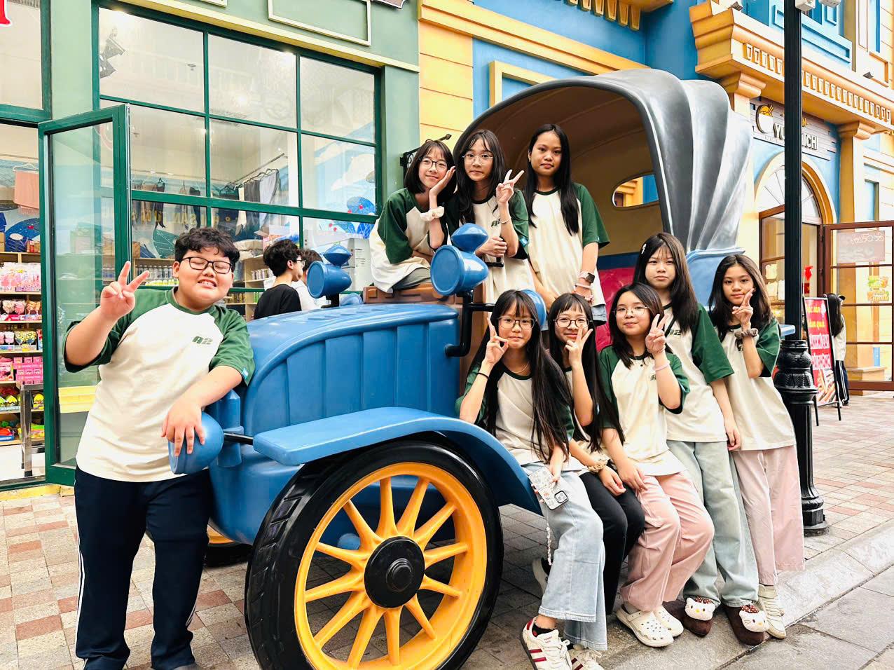 Hành trình trải nghiệm đầy phấn khởi tại Vinwonders Vũ Yên – lớp 6A2