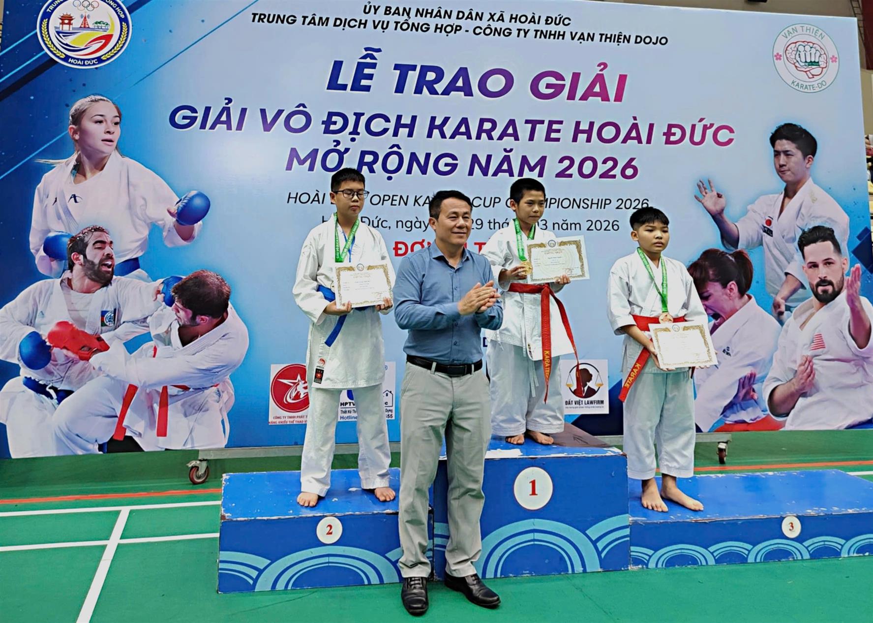Tuyên dương học sinh Nguyễn Minh Thành – Lớp 6A3 đạt Huy chương Vàng môn Karate🥇